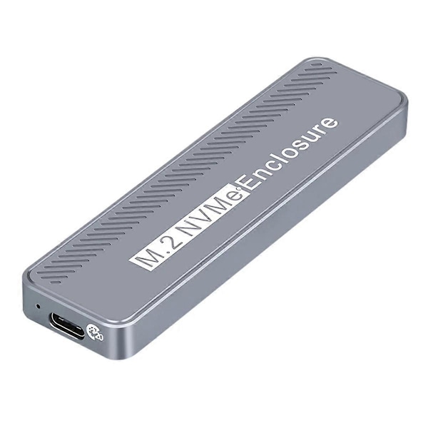 M.2 NVMe SSD-kapsling Hårddiskbox för