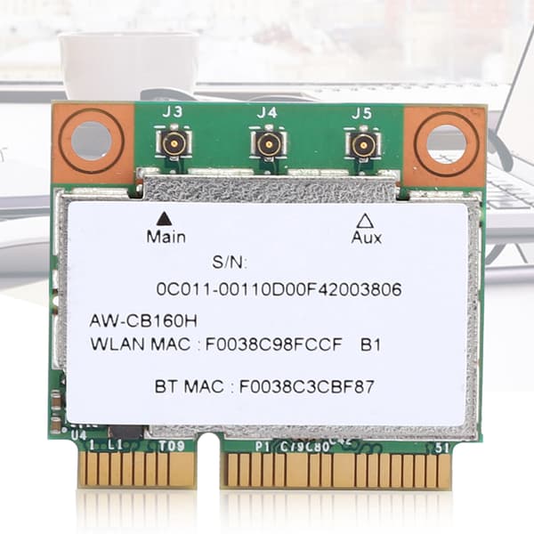 Verkkokortti Gigabit AC1300M MINI PCI E -liitäntä Bluetooth 4.0 BCM94360HMB -tuelle