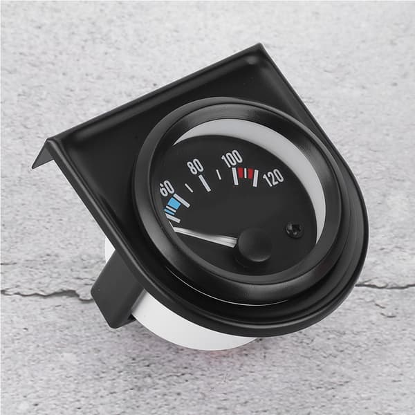 2-i-1 12V Bil Vattentemperatur Temp Mätare 40-120℃ Universal Modifierade Delar