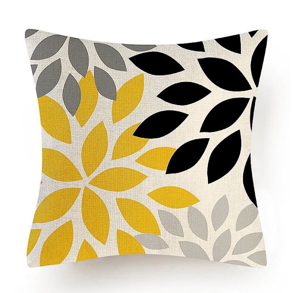 Sett med 4 stk Putetrekk 45 x 45 cm Dekorativt Enkelt Putetrekk Bil Sofa Hjemmeinnredning for Hjemmedekorasjon
