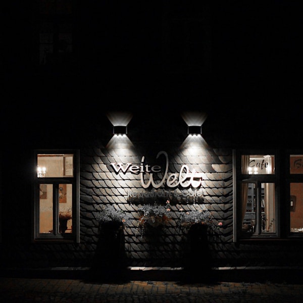 Modern 6W Arch LED-vägglampa vardagsrum sovrum hotelllampa AC85-265V (kall vit)