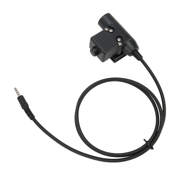 Walkie Talkie Radio Headset Adapter 3,5mm Audio Jack U94 PTT Adapter Headset Kaapelipistoke Adapteri Kenwood Phones