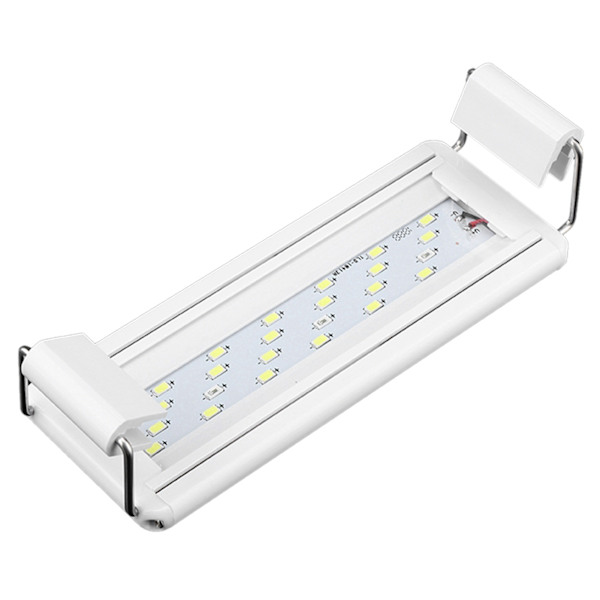 Clip on Aquarium Mini LED Light Fish Tank Lamp EU Stik 220V