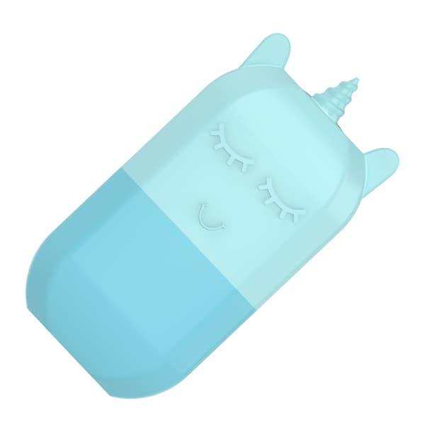 Ice Face Roller Mold Anti Slip Nesting Design Söt Smärtlindring Lättviktig Ice Facial Eye Roller för Hudvård Massage Blå
