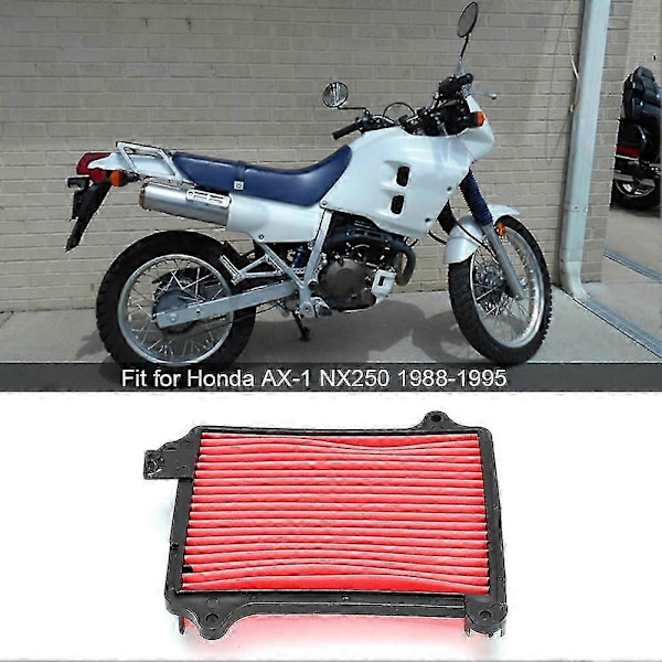 Moottoripyörän Ilmansuodattimen Puhdistimen Vaihto Sopii Honda AX-1 NX250 1988-1995