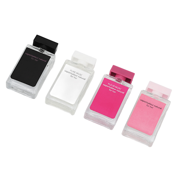 4 kpl 7,5 ml virkistävä set Pitkäkestoinen kevyt set treffitoimistoon