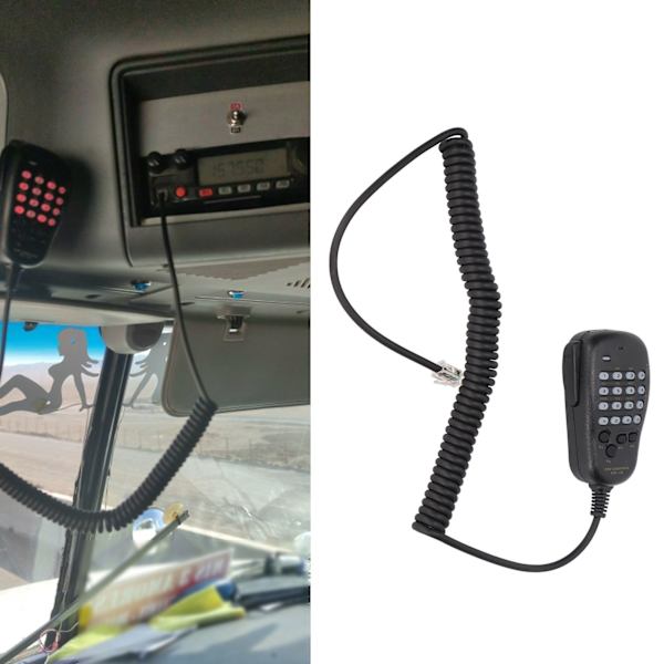 DTMF-mikrofon DTMF-mikrofon med knapp för YAESU MH-48 MH-48A6J FT-8800R FT-8900R FT-7900R FT-1807