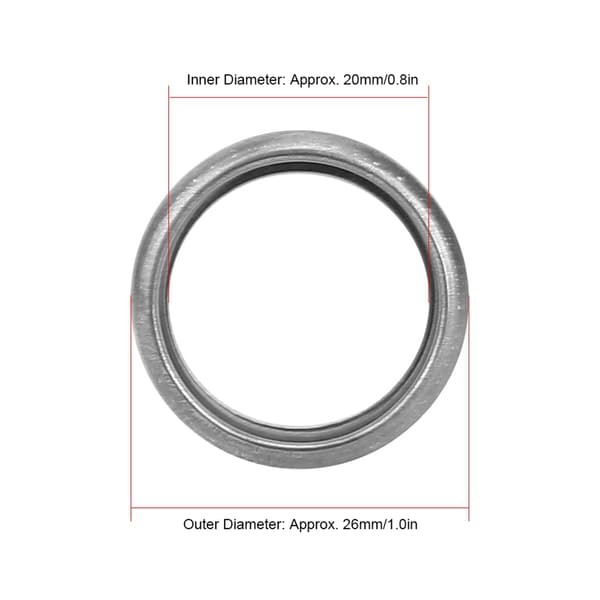 10 stk. bundprop pakninger 20 mm ID 803916010 reservedele