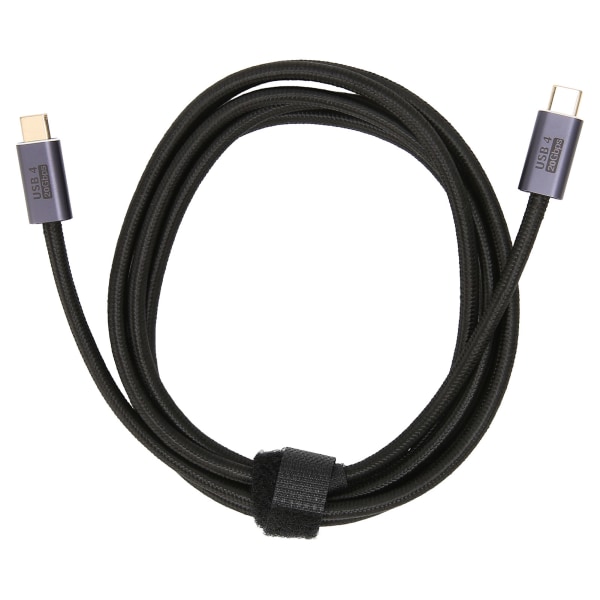 USB4 datakabel høyhastighets 20 Gbps Type C 8K60Hz datakabel for bærbare datamaskiner Nettbrett Mobiltelefoner 200 cm/78,7 tommer