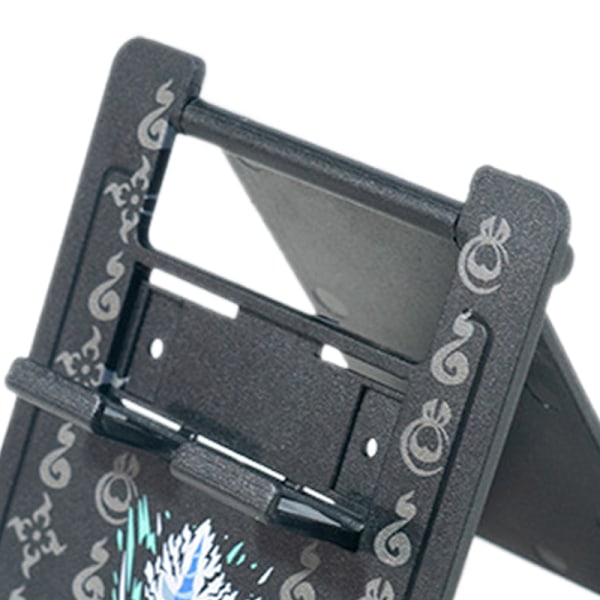 Spelkonsolställ Skrivbordsställ Hållare Bärbar Spelkonsolhållare för Switch Lite Silver Dragon
