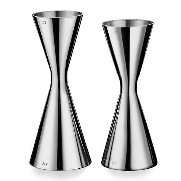 Bar Jigger Dubbel Jigger Barmått Barverktyg 30/60ml, 30/45ml Shaker För Party Bar-B5