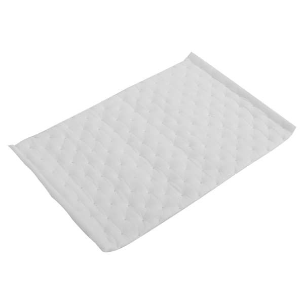 50x80cm Lyddempingsmatte for bil Varmeisolasjon Bomull Hvit Universal for Bildør Panser