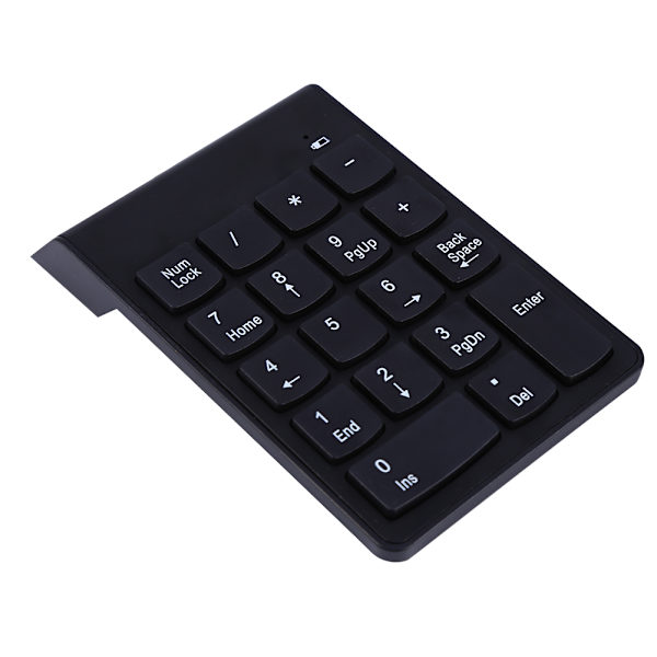 USB numerisk tastatur Mini numerisk tastatur numerisk 18 taster tastatur for bærbar PC stasjonær PC Pro