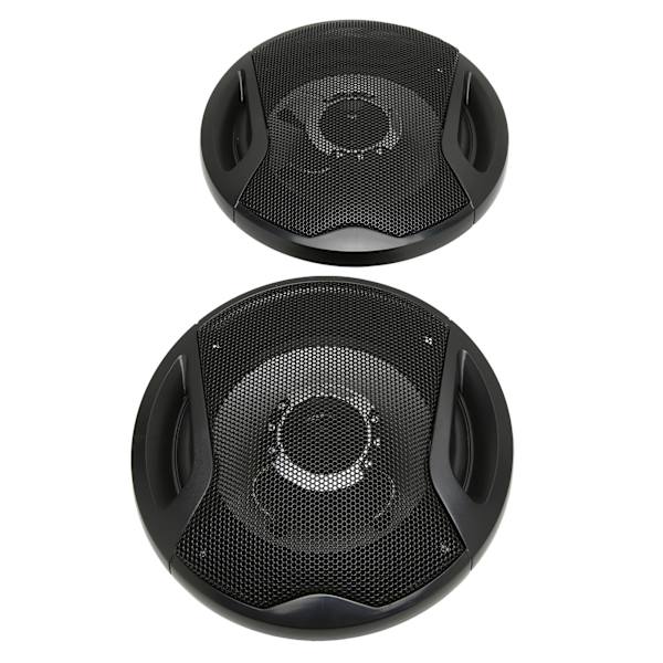 2 stk koaksiale bilhøyttalere 400W 6 tommer diskant og bass stereo kjøretøy modifikasjonshøyttalere for biler kjøretøy