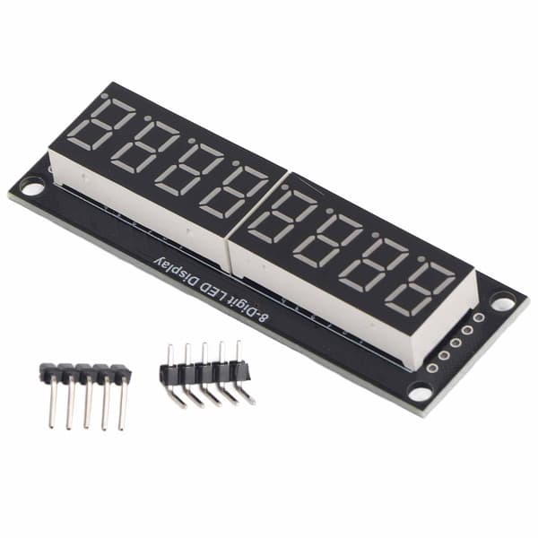 Digitalt rørdisplaymodul LED 8 siffer 7 segment 0,36 tommer TM1637 drivbrikke gul