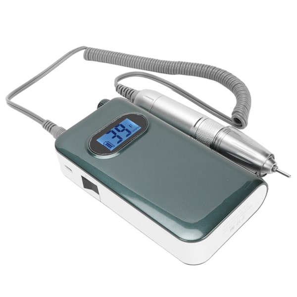 40000 RPM Nagelborrmaskin CW CCW Rotation Värmeavledning Elektrisk spikslipmaskin Mörkgrön