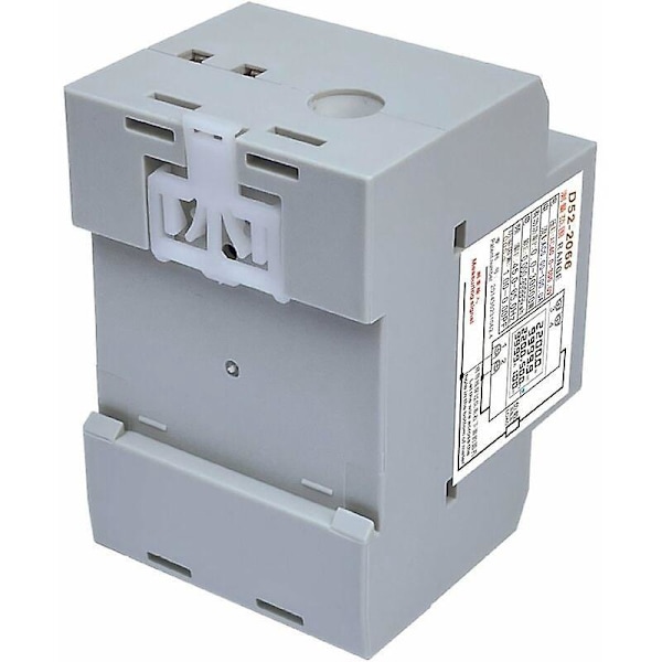 Energiförbrukningsindikator D52-2066 Enfashushålls smart wattimmätare Elektrisk skentyp multifunktionell wattimmätare LCD-display AC40-