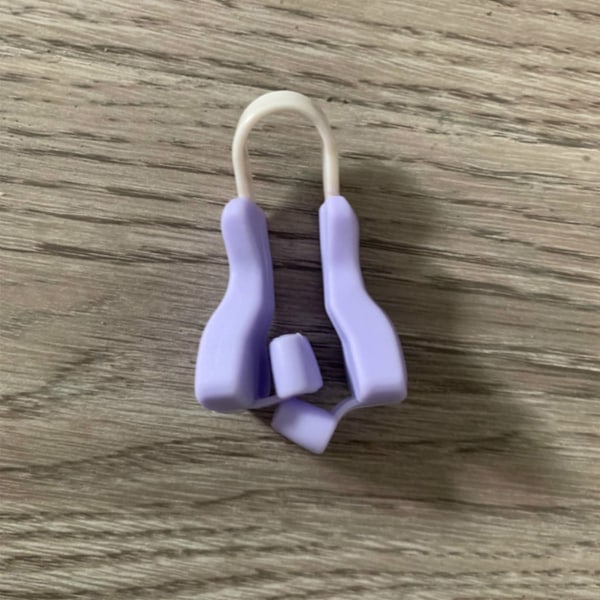 Nose Bridge Shaper Lifting Uträtning Mjuk silikon Nose Bridge Corrector Device for Night Purple