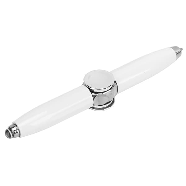 LED Lysende Gyro Kulepenn med Fingertupp