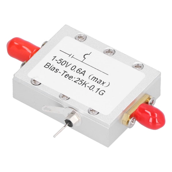 RF Isolated Capacitor Bias Tee Blocker Electronic Components 25K‑100MHz DC 1‑50V