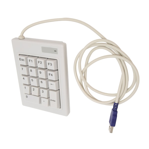 Mekaniskt numeriskt numeriskt numeriskt 18 tangenter Linjär åtgärdsomkopplare ABS Plug and Play Trådbundet numeriskt numeriskt för Office Bank Accountant