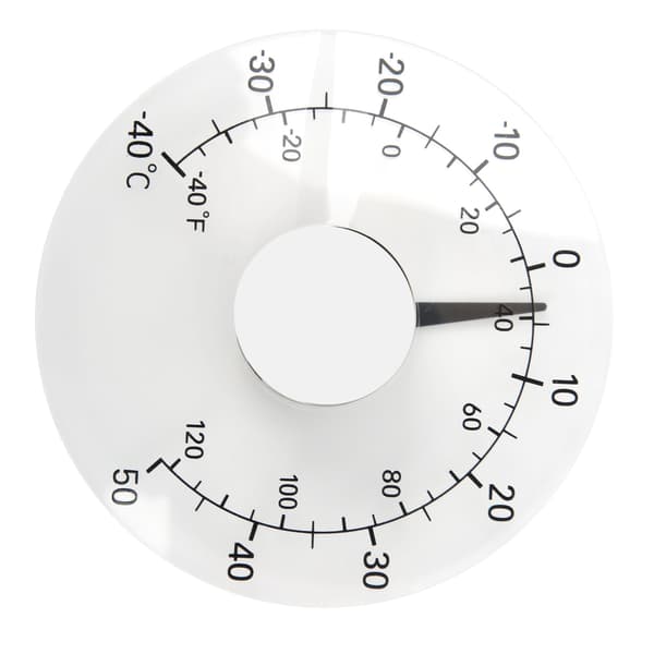 Utendørs termometer, selvklebende, transparent vindu, dør, drivhus, temperaturmåler