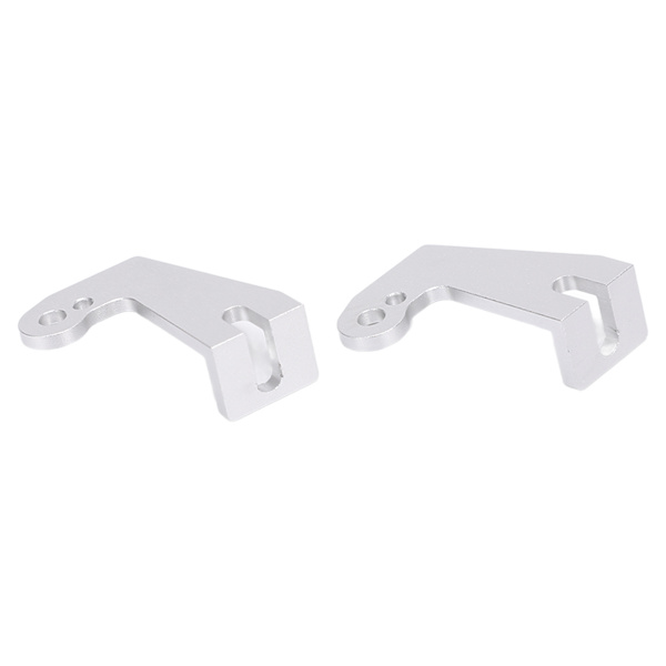 2PCS RC Model Bil Aluminiumlegering Gearkasse Brakett for Traxxas ClodbusTer Bullhead Trucks