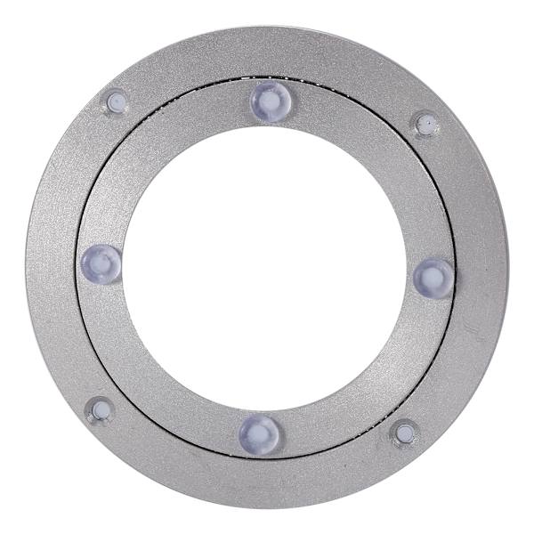 Kraftig aluminiumlegering Roterande lagerplatta Vridbord runt matbord