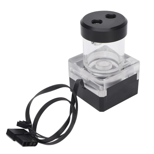 Vesijäähdytyspumpun säiliö 550L/H 10W 12V vesipumppusäiliö 3,5m pumppupäällä G1/4-kierre Pikajäähdytys CPU-jäähdytysjärjestelmä 10cm