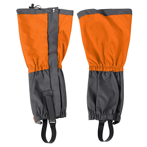1 Par Utendørs Vanntett Sport Klatring Vandring Legging Gamasjer Sko Støvler Cover Orange