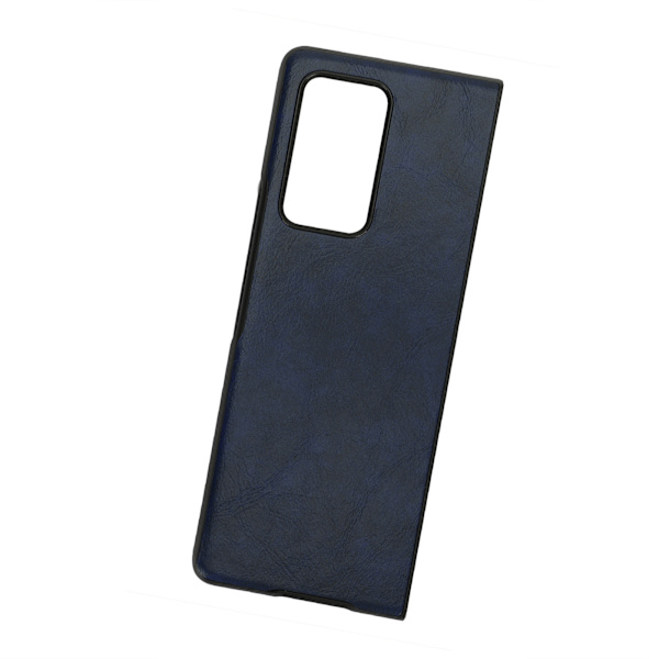 Mobilt läderfodral för Samsung Galaxy Z Fold 2 skyddande fodral AntiFall-fodral (Blå )