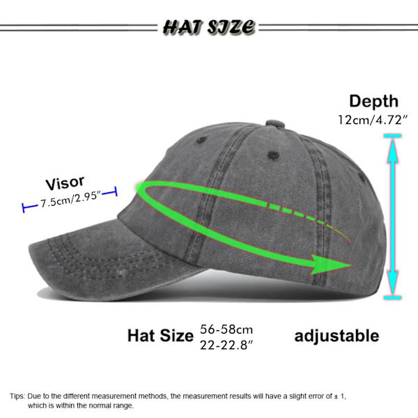 Pesty painatus Säädettävä baseball- cap miehille, naisille ulkoiluun