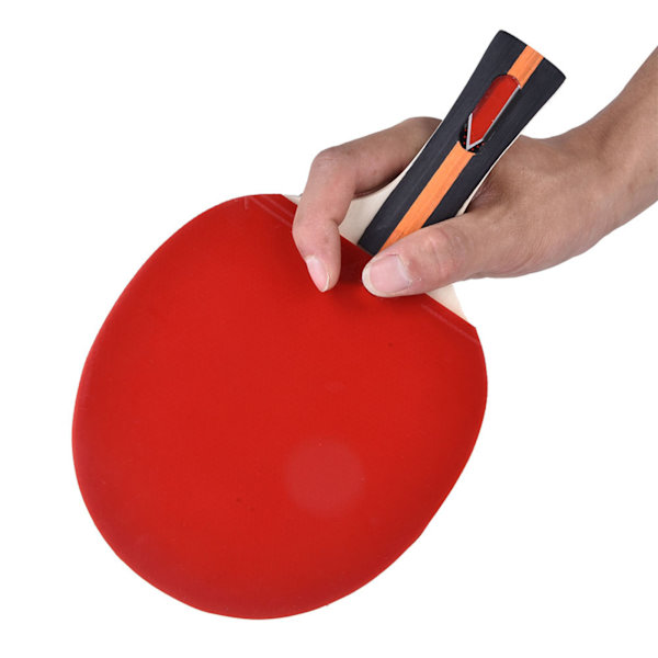 2 st Professionell Träning Bordtennis Bärbar Pingis Racket Set med Väska & 3 Bollar