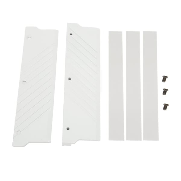 Hukommelse RAM Køleplade MEO PMOAB G Aluminium Legering Hukommelse RAM Køler DDR5 Køleplade til Computer Vandkølingssystem Hvid