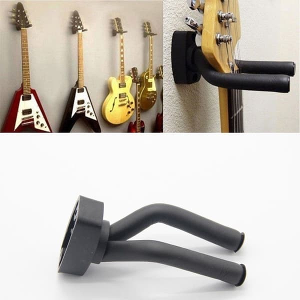 Kitaran ripustin seinäteline koukku pidike sopii bassolle ukulele kitara basso tarvikkeet