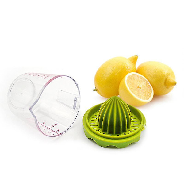 Grøn manual multifunktionel husholdningsjuicer med vægt