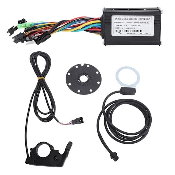 Cykel Lithium Batteri Konverteringssæt FT 8C Magnetisk Punkt 109R Gas EN06 LCD Display 17A Cykel 3 Mode Controller Kit til Cykelreparation