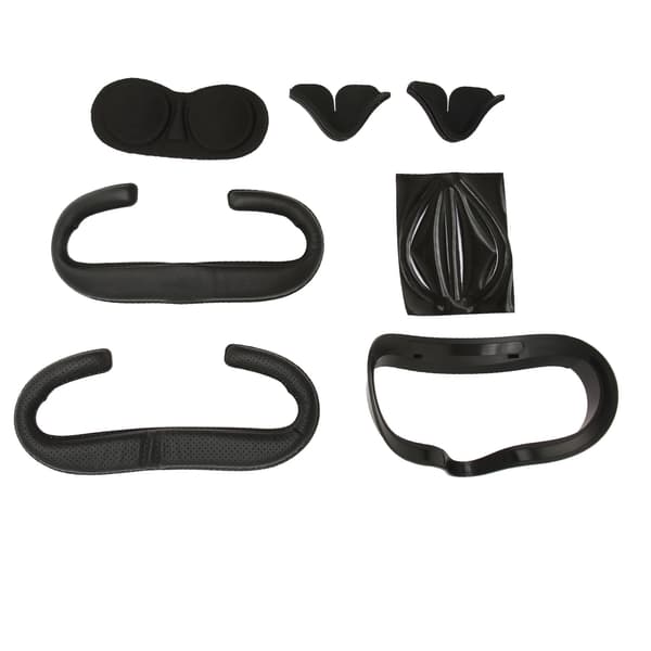 6PCS VR Ansiktskudde Förhindra Imbildning Plastram Linsskydd Nässkydd Skyddsset för Quest 2 Tillbehör