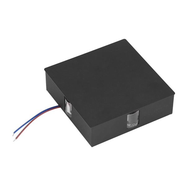 12W LED vegglampe firkantet kryss vegglampe for stue soverom korridor bar KTV kald hvit 85‑265V
