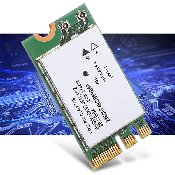 2,4G+5G Dual Band Wireless Network Card QCNFA435 NGFF / M.2 Interface för Lenovo IdeaPad