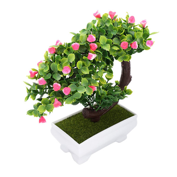 Keinotekoinen Bonsai Tekokukka Ruukussa Kasvi Koti Toimisto Sisustus