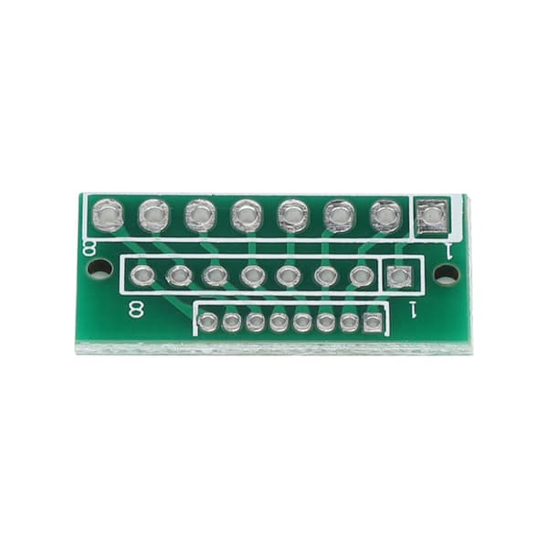 10 stk. 1,27MM 2,0MM 2,54MM 8 Pin 3 Række 24 Huller Adapterkort til Trådløse Moduler
