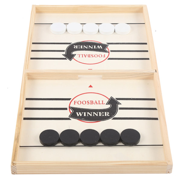 Stort trebord hockeyspill for foreldre og barn, interaktivt sjakkspill for barn