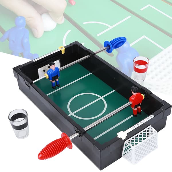Dobbelt Person Indendørs Bordfodboldspil Mini Desktop Fodboldlegetøj Interaktive Spil