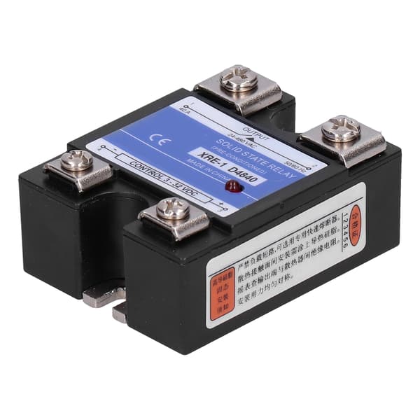 Solid State Relä Enfas Klar Plastkåpa XRE‑1 D4840 Elektroniska Komponenter