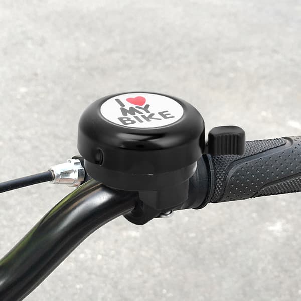 Kvalitets Ultralet Mountaincykel Cykelklokke Tilbehør Klar Lyd (sort)