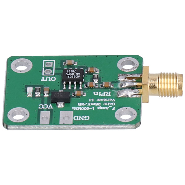 AD8307 Detektormodul RF Signalstyrkemätare Logaritmisk Detekteringskomponent 1‑600MHz
