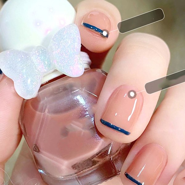 Nagellack Gel Vattenbaserad Hög Glans Blank Hållbar Frostad Nagellack för Damer B05