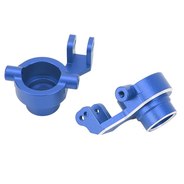 2 stk RC styrekopp i aluminiumlegering, enkel å fjerne, slitesterk, RC-bildeler for Traxxas for MAXX 2 0 for 1/10 mørkeblå