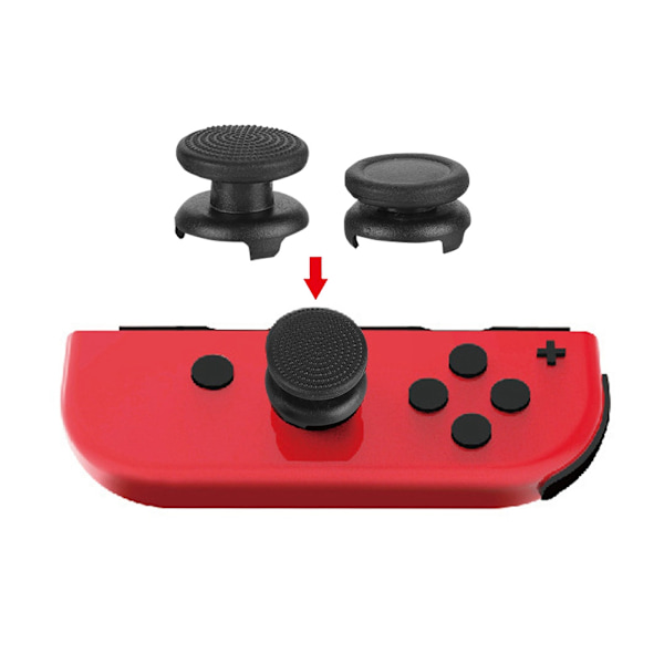 4 I 1 Silikon Tommelgrep Caps Joystick Silikon Knapp for Nintendo Switch